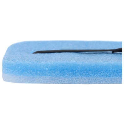 Сидушка туристическая на резинке maclay, с фольгой, 25 мм