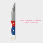 Нож для овощей кухонный Доляна «Триколор», лезвие 8,5 см - Фото 2