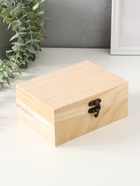 Шкатулка для росписи дерево «Тайник», для творчества, декора, 17×12×7.5 см - Фото 4