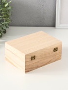 Шкатулка для росписи дерево «Тайник», для творчества, декора, 17×12×7.5 см - Фото 7