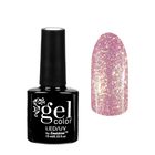 Гель-лак для ногтей "Горный хрусталь", трёхфазный LED/UV, 10мл, цвет 002 розовый - фото 6020267