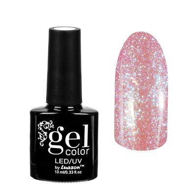 Гель-лак для ногтей "Горный хрусталь", трёхфазный LED/UV, 10мл, цвет 003 розово-голубой