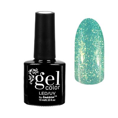 Гель-лак для ногтей "Горный хрусталь", трёхфазный LED/UV, 10мл, цвет 005 светло-зелёный