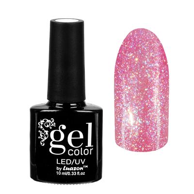 Гель-лак для ногтей "Горный хрусталь", трёхфазный LED/UV, 10мл, цвет 006 розово-фиолетовый