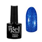 Гель-лак для ногтей "Горный хрусталь", трёхфазный LED/UV, 10мл, цвет 012 синий - Фото 1