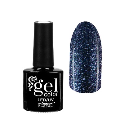 Гель-лак для ногтей "Хамелеон", трёхфазный LED/UV, для чёрной основы, 10мл, цвет 006 сиреневый