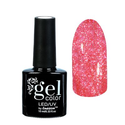 Гель-лак для ногтей "Сверкающая платина", трёхфазный LED/UV, 10мл, цвет 020 коралловый