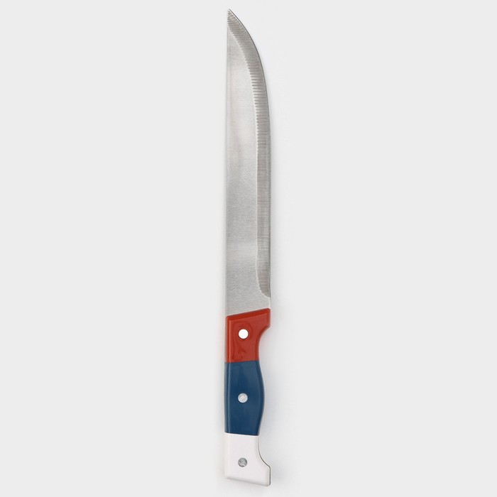 Нож кухонный Доляна «Триколор», лезвие 23 см - фото 1898046889