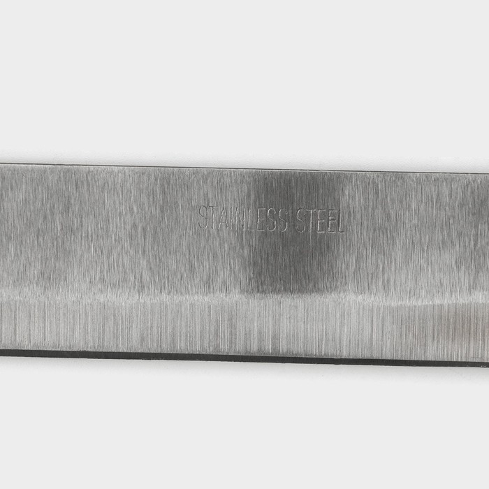 Нож кухонный Доляна «Триколор», лезвие 23 см - фото 1898046891