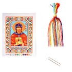 Набор для вышивания крестиком "Святой Преподобный Андрей Рублев" размер основы 21,5*29 см - Фото 2