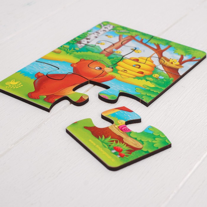 Пазл «Медвежонок и мёд» 41494