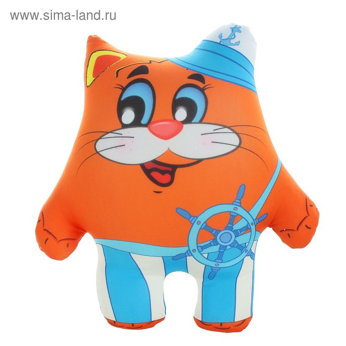 Мягкая игрушка - антистресс «Кот морячок» - Фото 1