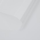 Пленка для цветов и букетов прозрачная 0.6×46.5 м, 1000 г, 40 мкм - Фото 5