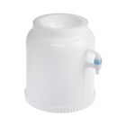 Кулер-водораздатчик Luazon, без нагрева и охлаждения, бутыль 11/19 л, белый - фото 8312032