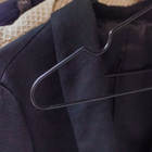 Плечики-вешалки для одежды Доляна, размер 40-44, антискользящее покрытие, цвет чёрный - Фото 6