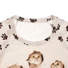 Комплект женский (футболка, шорты) ТК-291 цвет бежевый, р-р 48 - Фото 2