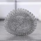 Набор мочалок для посуды металлических АкваМаг, 15 гр, 10 шт - Фото 2