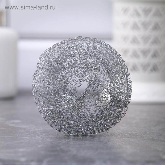 Набор мочалок для посуды металлических «Сафи Тэкс», 10 шт - Фото 1