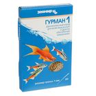 Корм для рыб ЗООМИР "Гурман-1"  деликатес 1 мм, коробка, 30 г - Фото 1