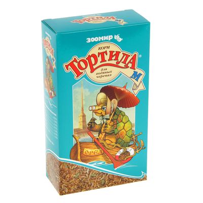 Корм «Тортила М» для водяных черепах, 50 г