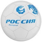 Мяч футбольный ONLYTOP «Россия», PVC, машинная сшивка, 32 панели, р. 5 - фото 3799990