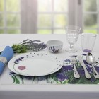 Тарелка обеденная 24,5 см Lavender Blade - Фото 3