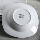 Сервиз столовый Caress Modern, 19 предметов: тарелка десертная 6 шт, тарелка обеденная 6 шт, тарелка глубокая для супа 6 шт, салатник 1 шт - Фото 3