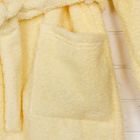 Халат с капюшоном для девочки, рост 110 см, цвет жёлтый 826-04-30/110 - Фото 2