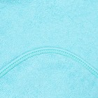 Полотенце-уголок "Бегемот", размер 100х110 см, цвет бирюзовый К24/3 - Фото 3