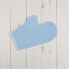 Полотенце-уголок, размер 80х100 см, цвет голубой - Фото 5