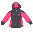 Куртка для девочки "Лана", рост 146 см, цвет розовый/серый 17/OA-3JK508-2 - Фото 3