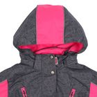 Куртка для девочки "Лана", рост 146 см, цвет розовый/серый 17/OA-3JK508-2 - Фото 4