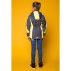 Куртка для девочки "Лана", рост 140 см, цвет серый/жёлтый 17/OA-3JK508-2 - Фото 6