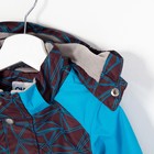 Куртка для мальчика "Клео", рост 110 см, цвет голубой 17/OA-3JK519-1 - Фото 4