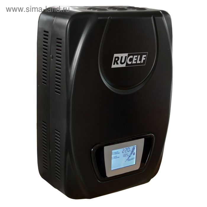 Стабилизатор напряжения RUCELF SDW.II-6000-L, электромеханический, настенный, точность ±3.5%, 6000 ВА - Фото 1