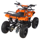 Квадроцикл детский бензиновый MOTAX ATV Х-16 Мини-Гризли, оранжевый, электростартер и родительский пульт - Фото 5