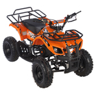 Квадроцикл детский бензиновый MOTAX ATV Х-16 Мини-Гризли, оранжевый, электростартер и родительский пульт - Фото 7