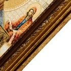 Гобеленовая картина "Икона Николай Мирликийский" 32х40см - Фото 3
