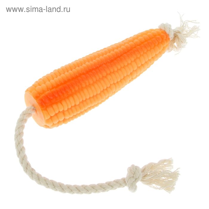 Игрушка "Кукуруза на верёвке", 14,5 см - Фото 1