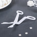 Набор кондитерский Доляна, 4 предмета, 2 насадки d=1.7 см, ножницы кондитерские для переноски украшений, гвоздь d=0.3/3.3 см - Фото 4