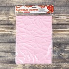 Силиконовый коврик рельефный Доляна «Текстура», 25×19 см, цвет розовый - Фото 5