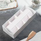 Форма силиконовая для муссовых десертов и выпечки Доляна «Буше», 29,5×12,5 см, с ковриком-трафаретом «Дерево», цвет МИКС - Фото 3