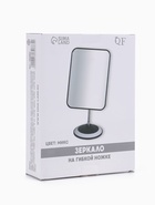 Зеркало настольное, прямоугольное, на гибкой ножке, 15×30 см, (14.5×19.5 см), МИКС - Фото 5