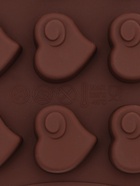 Форма для конфет и шоколада Доляна «Сердцеедка», силикон, 21.5×11×1.5 см, 15 ячеек, коричневая - Фото 7