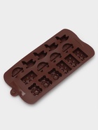 Форма для конфет и шоколада Доляна «Детские игрушки», силикон, 21×11 см, 15 ячеек (3.5×2 см), МИКС - Фото 3