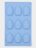 Форма для выпечки Доляна «Мадлен», силикон, 28×17×2 см, 9 ячеек (6.7×4.5×1.3 см), голубая - Фото 10