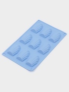 Форма для выпечки Доляна «Мадлен», силикон, 28×17×2 см, 9 ячеек (6.7×4.5×1.3 см), голубая - Фото 8