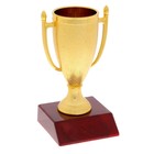 Кубок 103, наградная фигура, золото, подставка пластик, 12×6.3×6.3 см - Фото 2