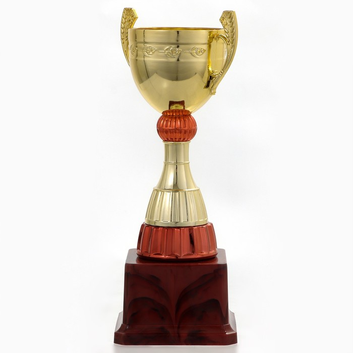 Кубок 104, наградная фигура, золото, подставка пластик, 23,5 х 9,7 х 8,5 см. - фото 1908303108