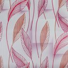 Коврик противоскользящий «Листочки», 30×90 см, цвет розовый - Фото 2